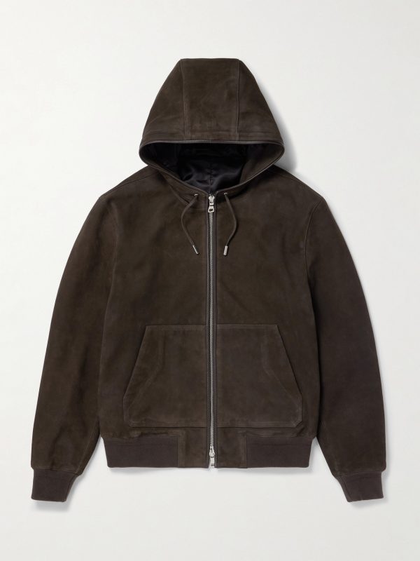 Suede Hoodie Suede Hoodie