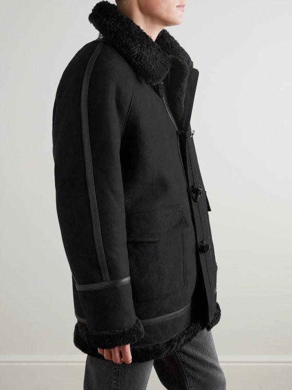 Oversized Shearling Duffle Coat - E2 Oversized Shearling Duffle Coat - E2