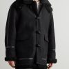 Oversized Shearling Duffle Coat - FR Oversized Shearling Duffle Coat - FR