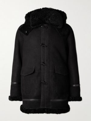 Oversized Shearling Duffle Coat Oversized Shearling Duffle Coat
