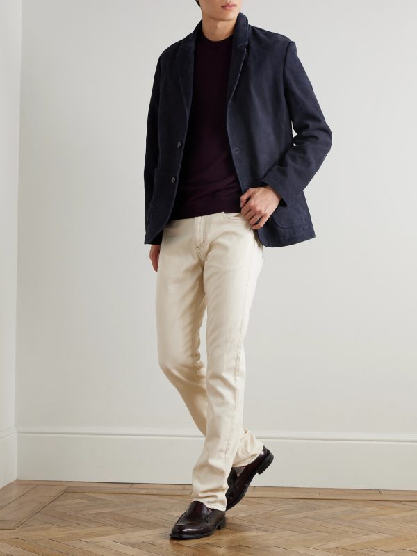 Suede Suit Jacket - OU Suede Suit Jacket - OU