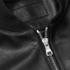 Full-Grain Leather Bomber Jacket - CU Full-Grain Leather Bomber Jacket - CU