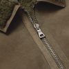 Shearling Bomber Jacket - CU Shearling Bomber Jacket - CU
