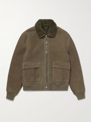 Shearling Bomber Jacket Shearling Bomber Jacket