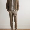 Shearling Bomber Jacket - OU Shearling Bomber Jacket - OU