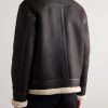 Shearling Bomber Jacket - BK Shearling Bomber Jacket - BK
