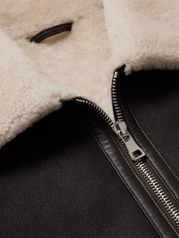 Shearling Bomber Jacket - CU Shearling Bomber Jacket - CU