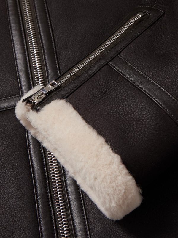 Shearling Bomber Jacket - E1 Shearling Bomber Jacket - E1