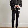 Shearling Bomber Jacket - OU Shearling Bomber Jacket - OU