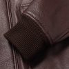 Shearling-Trimmed Full-Grain Leather Blouson Jacket - E1 Shearling-Trimmed Full-Grain Leather Blouson Jacket - E1
