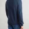 Textured Wool and Camel-Blend Polo Shirt - BK Textured Wool and Camel-Blend Polo Shirt - BK