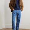 Textured Wool and Camel-Blend Polo Shirt - OU Textured Wool and Camel-Blend Polo Shirt - OU