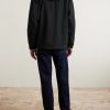 Recycled-Shell Hooded Jacket - BK