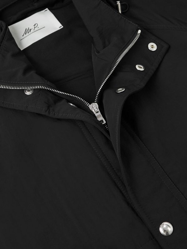 Recycled-Shell Hooded Jacket - CU