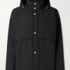 Recycled-Shell Hooded Jacket