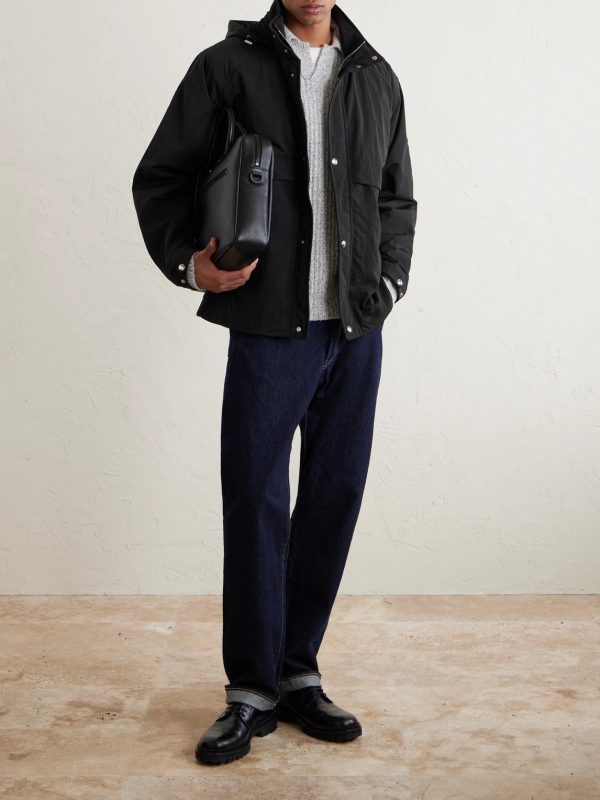 Recycled-Shell Hooded Jacket - OU