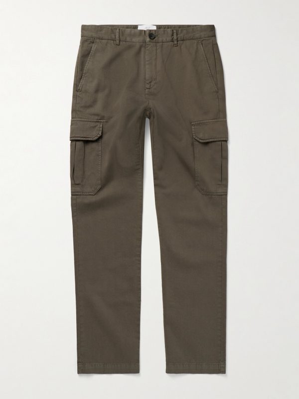 Samuel Slim-Fit Straight-Leg Organic Cotton-Twill Cargo Trousers Samuel Slim-Fit Straight-Leg Organic Cotton-Twill Cargo Trousers