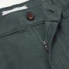 Straight-Leg Organic Cotton-Moleskin Trousers - E1