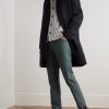 Straight-Leg Organic Cotton-Moleskin Trousers - OU