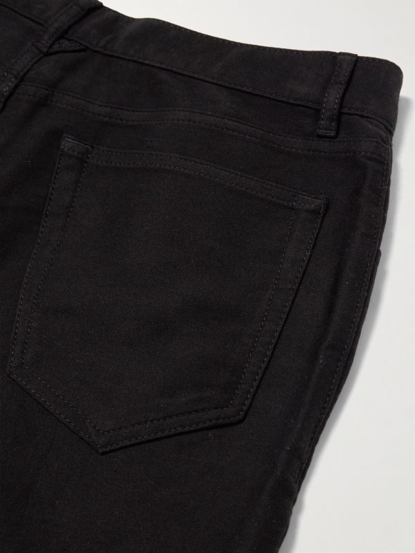 Straight-Leg Organic Cotton-Moleskin Trousers - CU Straight-Leg Organic Cotton-Moleskin Trousers - CU