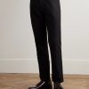 Straight-Leg Organic Cotton-Moleskin Trousers - FR Straight-Leg Organic Cotton-Moleskin Trousers - FR