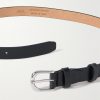 2.5cm Leather Belt - E1