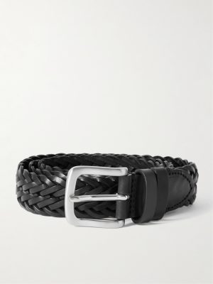 3cm Woven Leather Belt