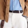 Luxe 3.5cm Woven Leather Belt - FR Luxe 3.5cm Woven Leather Belt - FR