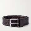 Luxe 3.5cm Woven Leather Belt Luxe 3.5cm Woven Leather Belt