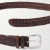 3cm Woven Leather Belt - E1