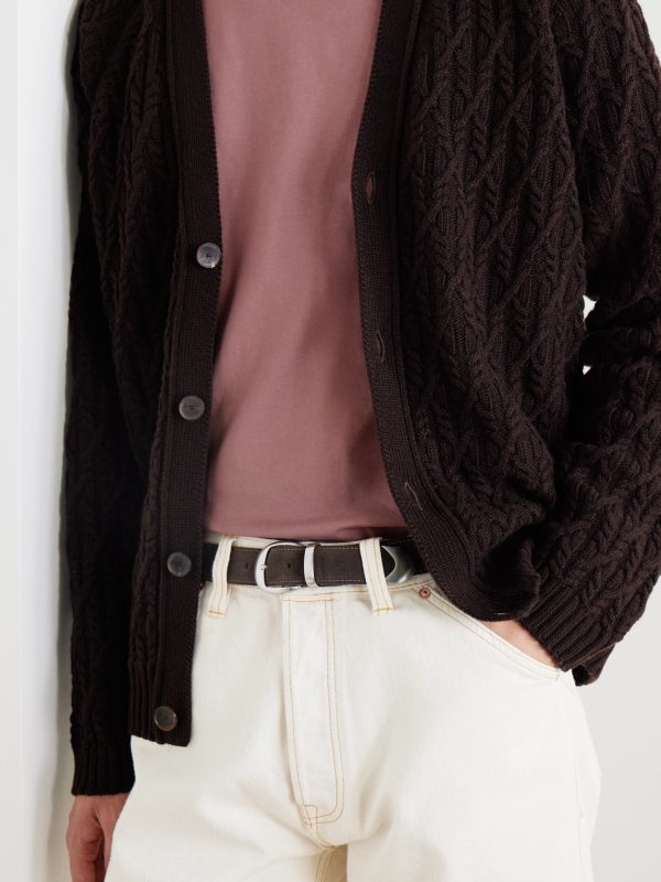 3cm Suede Belt - FR 3cm Suede Belt - FR