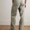 Edward Straight-Leg Cotton and Cashmere-Blend Corduroy Trousers - BK Edward Straight-Leg Cotton and Cashmere-Blend Corduroy Trousers - BK
