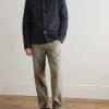 Edward Straight-Leg Cotton and Cashmere-Blend Corduroy Trousers - OU Edward Straight-Leg Cotton and Cashmere-Blend Corduroy Trousers - OU