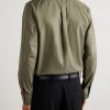 Brushed Organic Cotton Shirt - BK