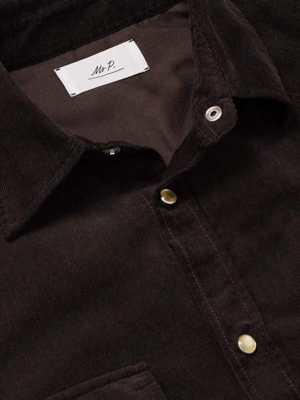 Organic Cotton-Corduroy Western Shirt - CU Organic Cotton-Corduroy Western Shirt - CU