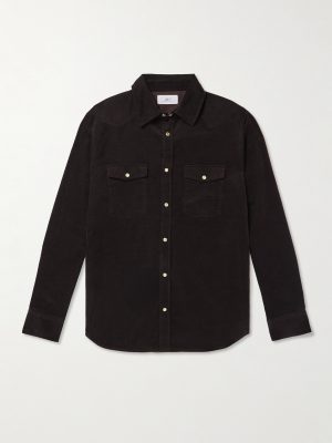 Organic Cotton-Corduroy Western Shirt