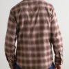 Checked Organic Cotton-Flannel Western Shirt - BK Checked Organic Cotton-Flannel Western Shirt - BK