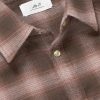 Checked Organic Cotton-Flannel Western Shirt - CU Checked Organic Cotton-Flannel Western Shirt - CU