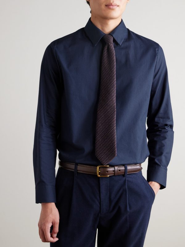 Brushed Organic Cotton Shirt - FR