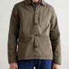 Oversized Organic Cotton-Twill Overshirt - FR Oversized Organic Cotton-Twill Overshirt - FR