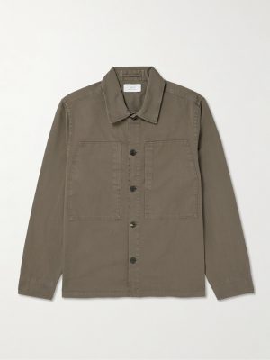 Oversized Organic Cotton-Twill Overshirt Oversized Organic Cotton-Twill Overshirt