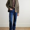 Oversized Organic Cotton-Twill Overshirt - OU Oversized Organic Cotton-Twill Overshirt - OU