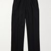 Arthur Wide-Leg Woven Drawstring Trousers Arthur Wide-Leg Woven Drawstring Trousers