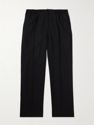 Arthur Wide-Leg Woven Drawstring Trousers Arthur Wide-Leg Woven Drawstring Trousers