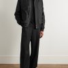 Padded Woven Bomber Jacket - OU Padded Woven Bomber Jacket - OU