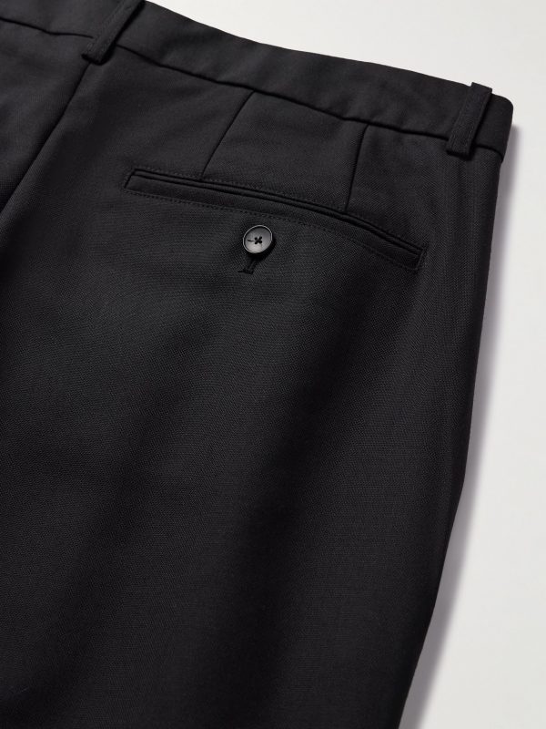 Edward Straight-Leg Pleated Woven Trousers - CU