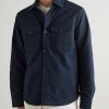 Organic Cotton-Blend Moleskin Overshirt - FR