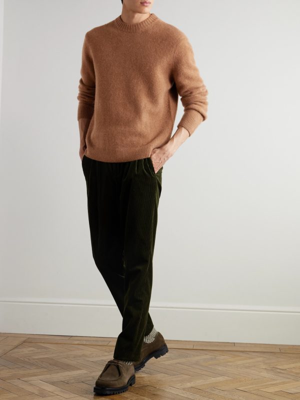Brushed-Cashmere Sweater - OU Brushed-Cashmere Sweater - OU