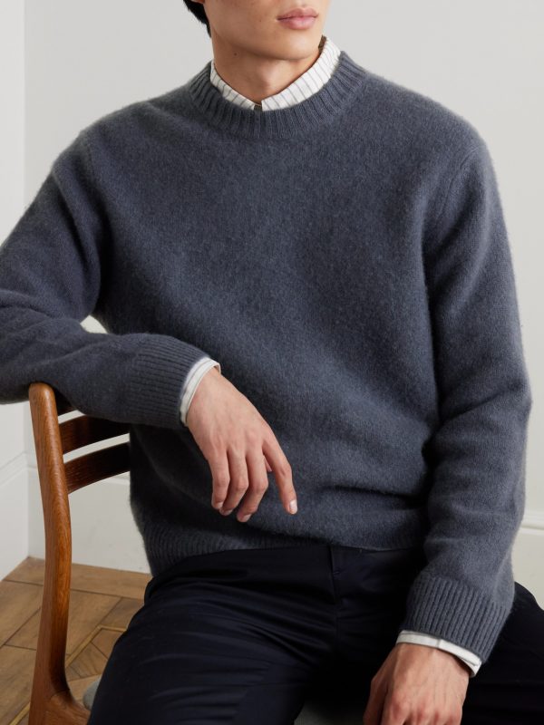 Brushed-Cashmere Sweater - FR