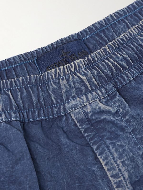 Denim Research Tapered Garment-Dyed Hollow Fiber Nylon-TC Cargo Trousers - E1 Denim Research Tapered Garment-Dyed Hollow Fiber Nylon-TC Cargo Trousers - E1
